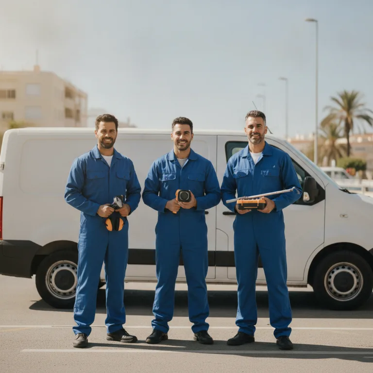 Detección de Fugas de Agua equipo en Aluche